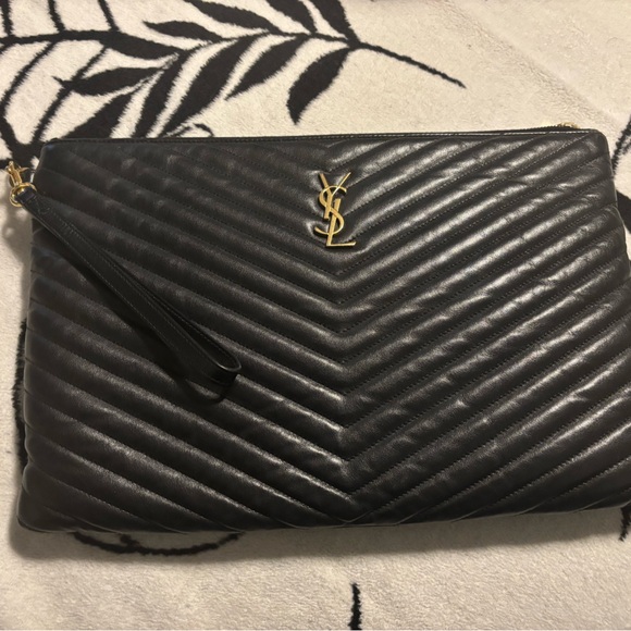 YSL large envelope clutch - Picture 1 of 3